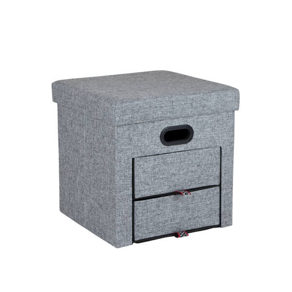 Turistinis pufas/spintelė, pilkos spalvos