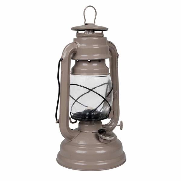 Turistinis šviestuvas Taupe Storm 25 cm., rudos spalvos