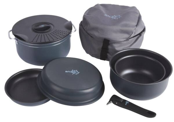 Turistinių indų rinkinys Bo-camp, 7 dalių