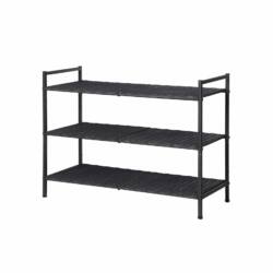 Batų lentyna 3 lygių, dūmų pilkos spalvos