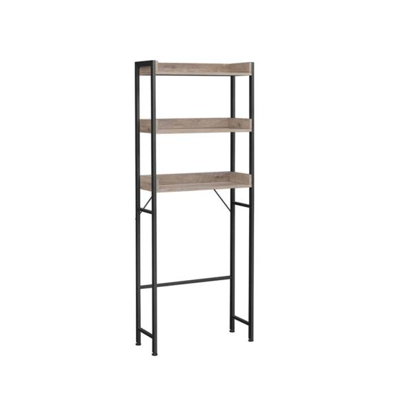 Vintažinio stiliaus tualeto lentyna su 3 lentynomis