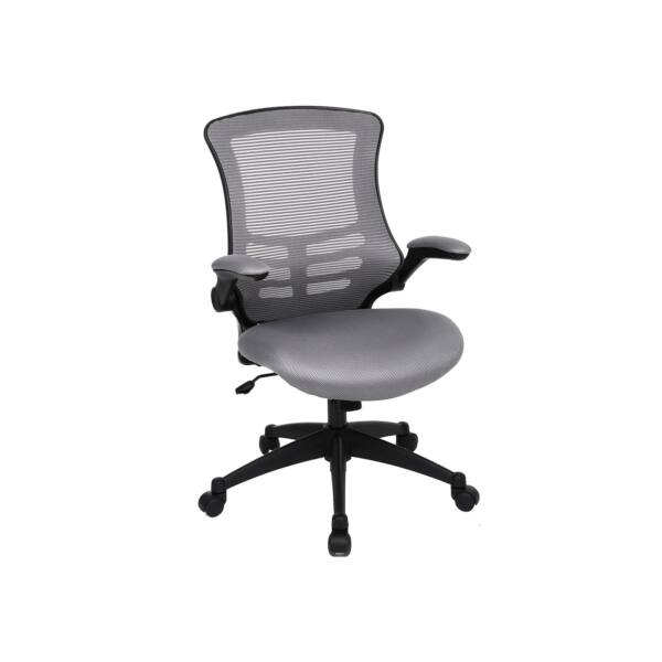 Biuro kėdė su pilka tinklelio danga OBN81G