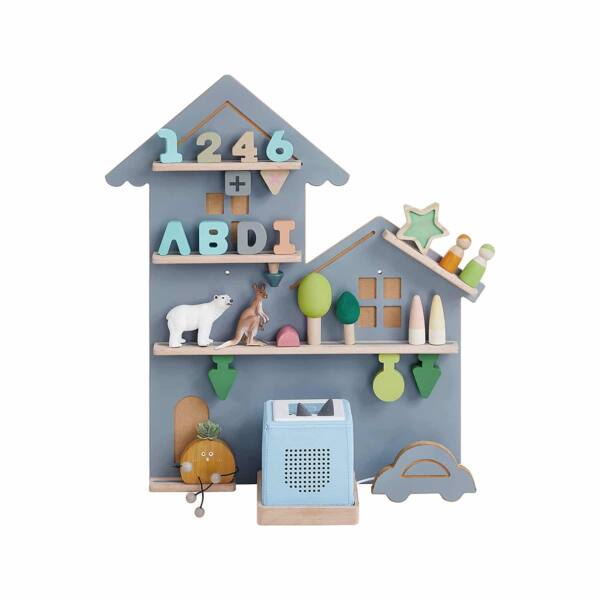 Vaikiška pakabinama sieninė mokomoji lentyna