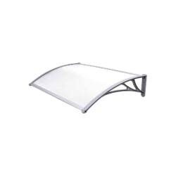 Stogelis virš durų 125 x 75 cm, skaidrus