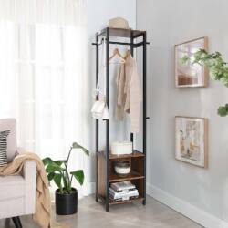 Drabužių kabykla su atviromis lentynomis LCR82BX