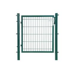 Cinkuoto plieno sodo vartai, pilkos spalvos 106 x 150 cm