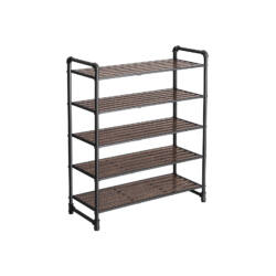 Pramoninio dizaino batų lentyna, 5 lentynos