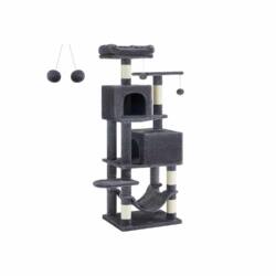 Katės medis dūmai pilkas