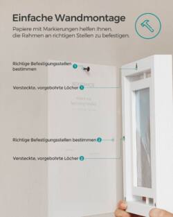 Besisukančių nuotraukų rėmelių rinkinys, 16 vnt. 12,7 x 17,8 cm (5 x 7 colių) nuotraukoms