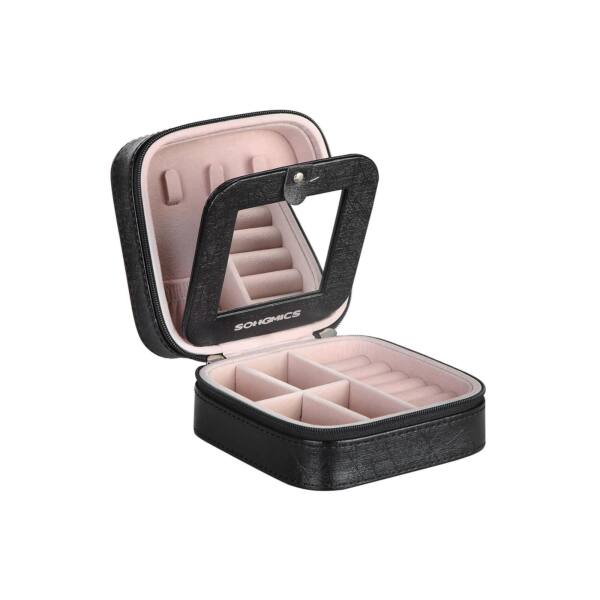 Papuošalų dėklas kelionėms, judos spalvos