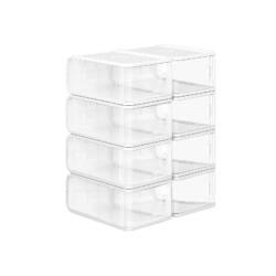 Plastikinių batų dėžučių rinkinys iš 8 vnt