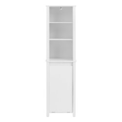 Pastatoma vonios spintelė 45x35x171cm., baltos spalvos BZR102-W