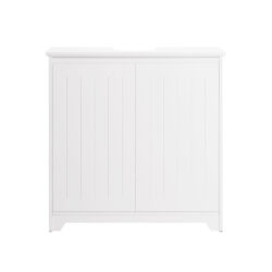 Pastatoma vonios spintelė po kriaukle 60x30x60cm., baltos spalvos BZR108-W