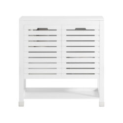 Pastatoma vonios spintelė 76x30x80cm., baltos spalvos BZR50-W