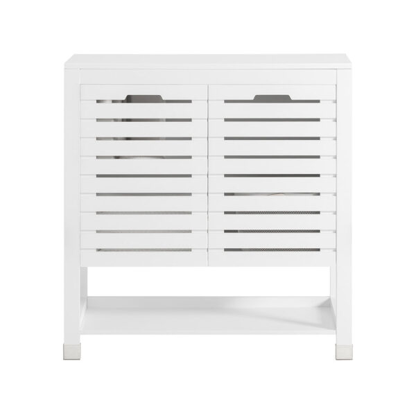 Pastatoma vonios spintelė 76x30x80cm., baltos spalvos BZR50-W