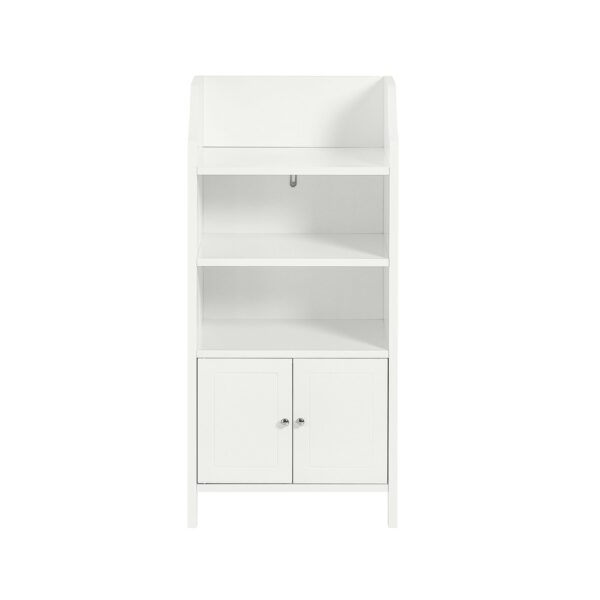 Pastatoma vonios spintelė 41x36x86cm., baltos spalvos BZR56-W