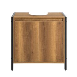 Pastatoma vonios spintelė po kriaukle 60x30x60cm., rudos/juodos spalvos BZR63-II-PF