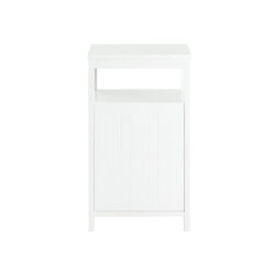 Naktinis staliukas 35x40x61cm., baltos spalvos FBT117-W