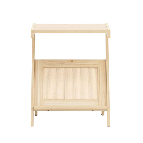 Kavos staliukas 45x36x56cm., šviesiai rudos spalvos FBT122-N