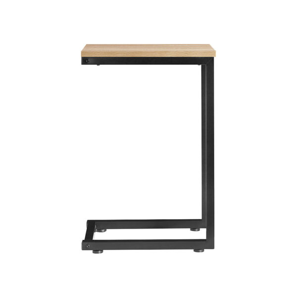 Kavos staliukas 40x30x60cm., juodos/šviesiai rudos spalvos FBT44-N