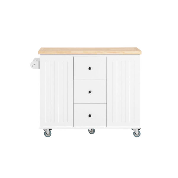 Virtuvės sala ant ratukų 116x46x92cm., įvairių spalvų FKW96-II-WN