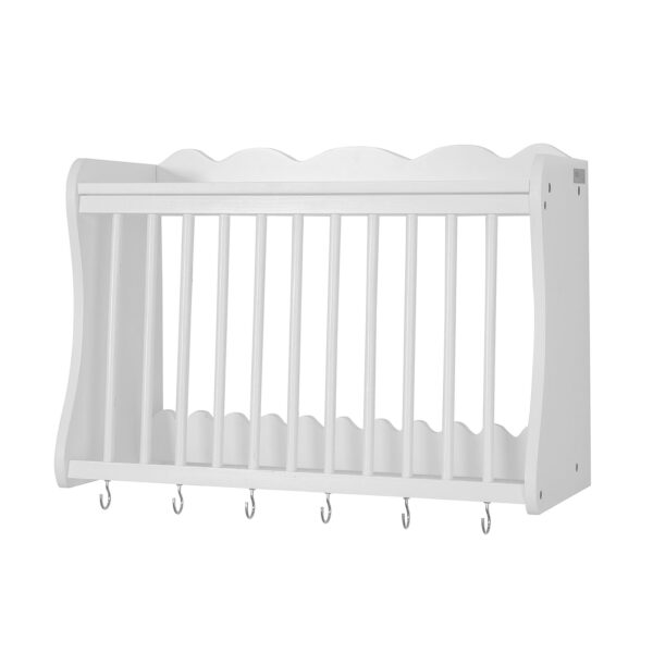 Virtuvės sieninė lentyna 54x24x38cm., baltos spalvos FRG275-W