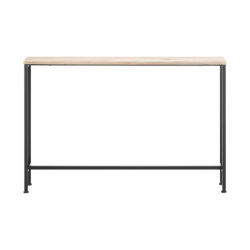 Konsolinis stalas 120x20x80cm., juodos/šviesiai rudos spalvos FSB19-XL-Z