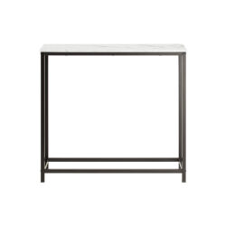 Konsolinis stalas 80x30x75cm., juodos/baltos spalvos FSB29-SCH