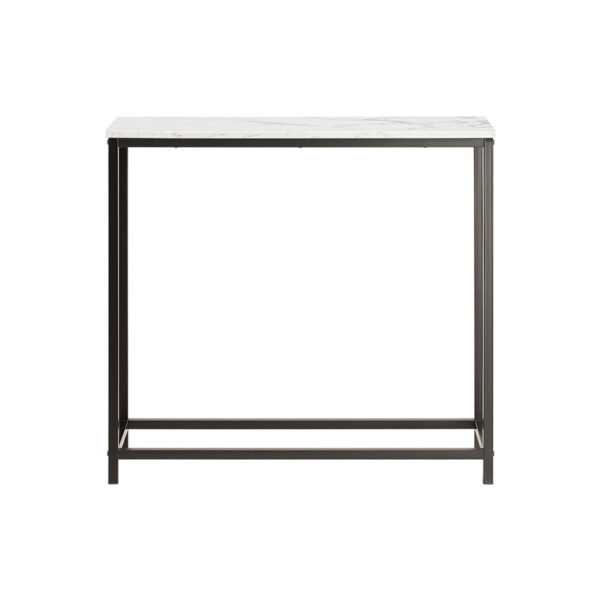 Konsolinis stalas 80x30x75cm., juodos/baltos spalvos FSB29-SCH