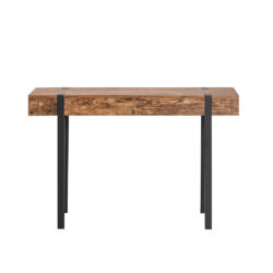 Konsolinis stalas 120x20x75cm., juodos/rudos spalvos FSB88-F