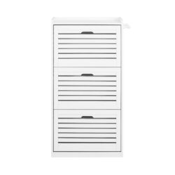 Batų spintelė 30x112x55cm., baltos spalvos FSR108-W