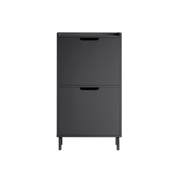 Batų spintelė 50x19x90cm., juodos spalvos FSR151-SCH