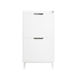 Batų spintelė 50x19x91cm., baltos spalvos FSR151-W