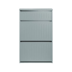 Batų spintelė 61x26x100cm., šviesiai pilkos spalvos FSR165-HG