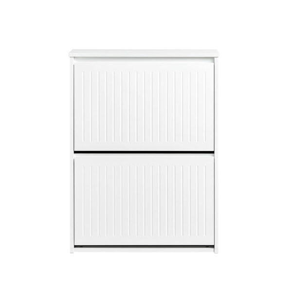 Batų spintelė 61x26x81cm., baltos spalvos FSR165-K-W