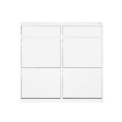 Batų spintelė 98x19x95cm., baltos spalvos FSR169-W