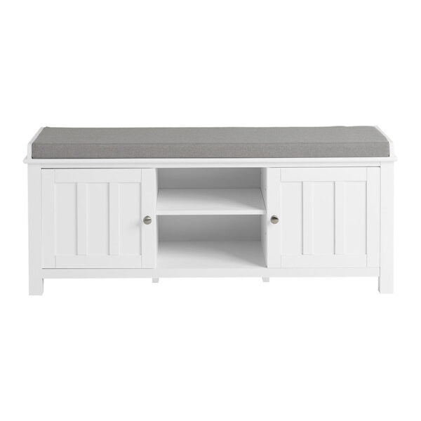 FSR35-W-S002.jpg Prieškambario suolas 105x35x43cm., baltos/pilkos spalvos FSR35-W