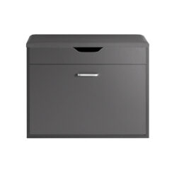 Prieškambario suolas 60x30x50cm., tamsiai pilkos spalvos FSR95-HG