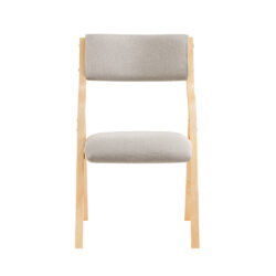 Sulankstoma kėdė 49x54x80cm.., šviesiai rudos/pilkos spalvos FST40-HG