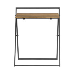 Sulankstomas rašomasis stalas 63x45x77cm., juodos/rudos spalvos FWT88-F