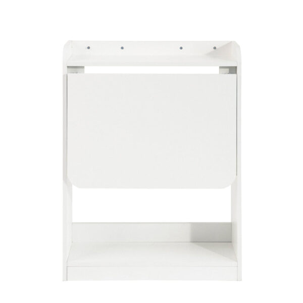 Sulankstomas rašomasis stalas 64x20x82cm., baltos spalvos FWT92-W