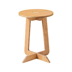 Kavos staliukas 40x40x51cm., šviesiai rudos spalvos HFBT02-N