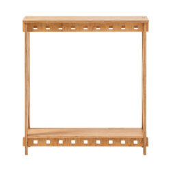 Konsolinis stalas 80x30x87,5cm., šviesiai rudos spalvos HFSB01-N