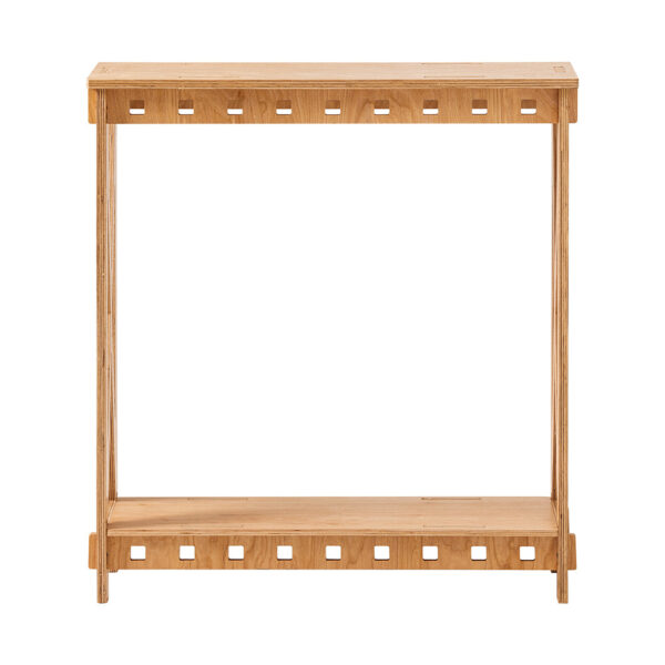 Konsolinis stalas 80x30x87,5cm., šviesiai rudos spalvos HFSB01-N