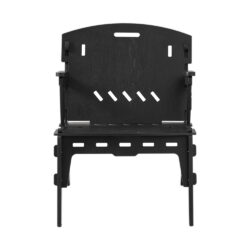 Valgomojo kėdė 55x72x70cm., juodos spalvos HFST02-SCH