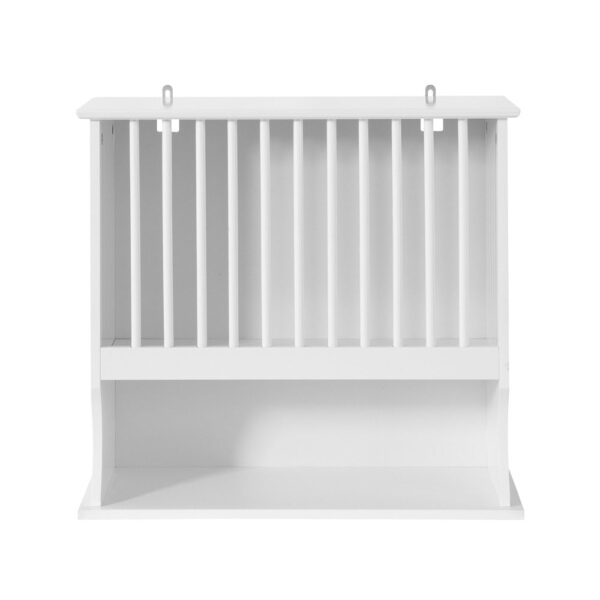 Virtuvės sieninė lentyna 55x24x51cm., baltos spalvos KCR04-W