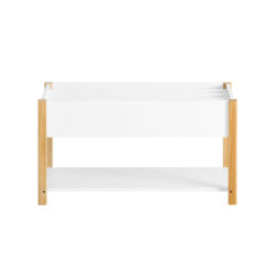 Vaikiška lentyna 85x42x45cm., baltos/šviesiai rudos spalvos KMB35-W