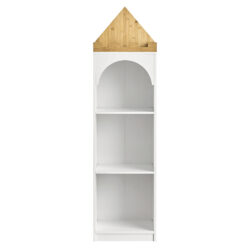 Vaikiška lentyna 40x30x150cm., baltos/šviesiai rudos spalvos KMB42-W