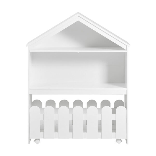 Vaikiška lentyna 91x30x114cm., baltos spalvos KMB52-W