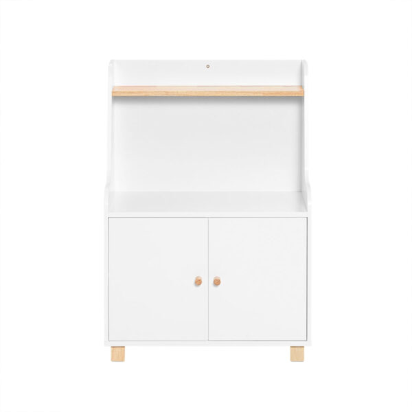 Vaikiška lentyna 60x35x87cm., baltos/šviesiai rudos spalvos KMB84-W